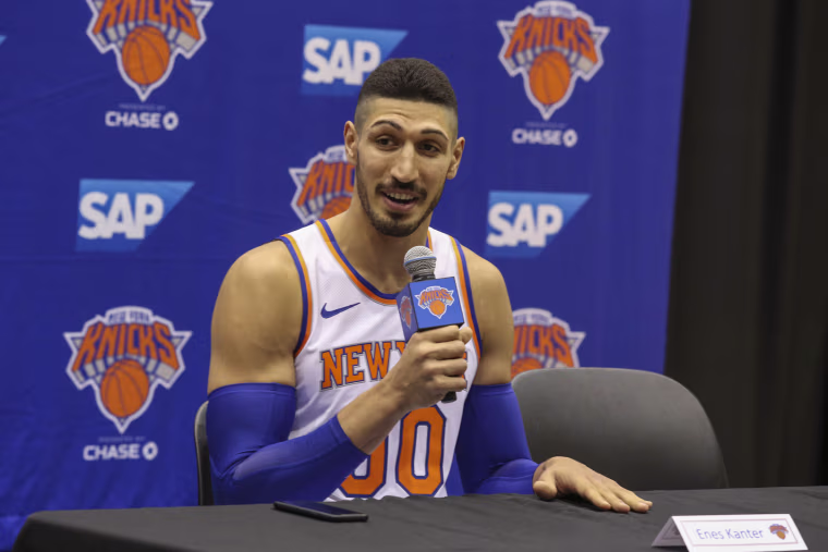 Image: New York Knicks center Enes Kanter