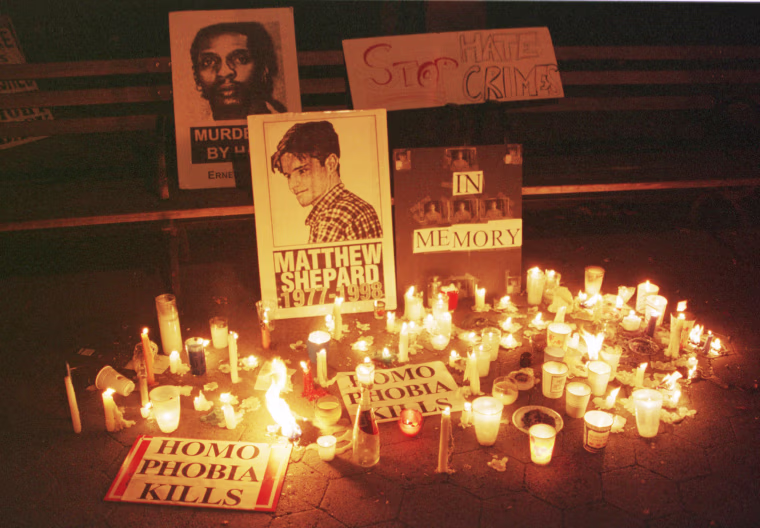 Image: Candlelight Vigil For Slain Gay Wyoming Student Matthew Shepard