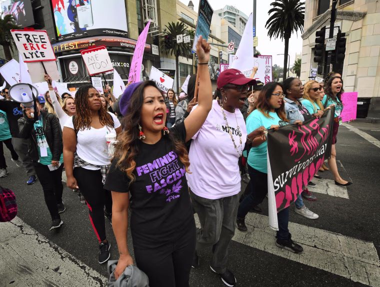 Image: MeToo march
