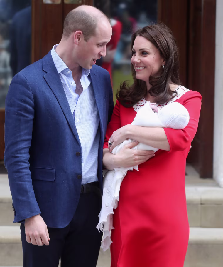 Image: The Duke & Duchess Of Cambridge Depart The Lindo Wing With Their New Son