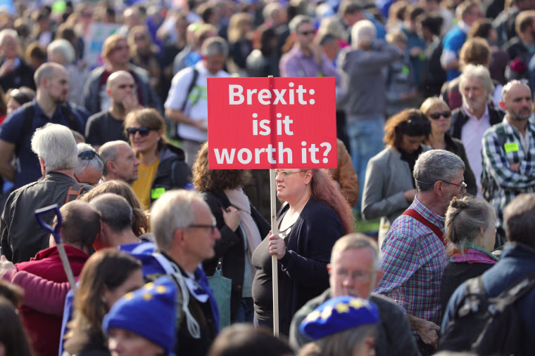 Image: People's Vote March for the Future demonstration