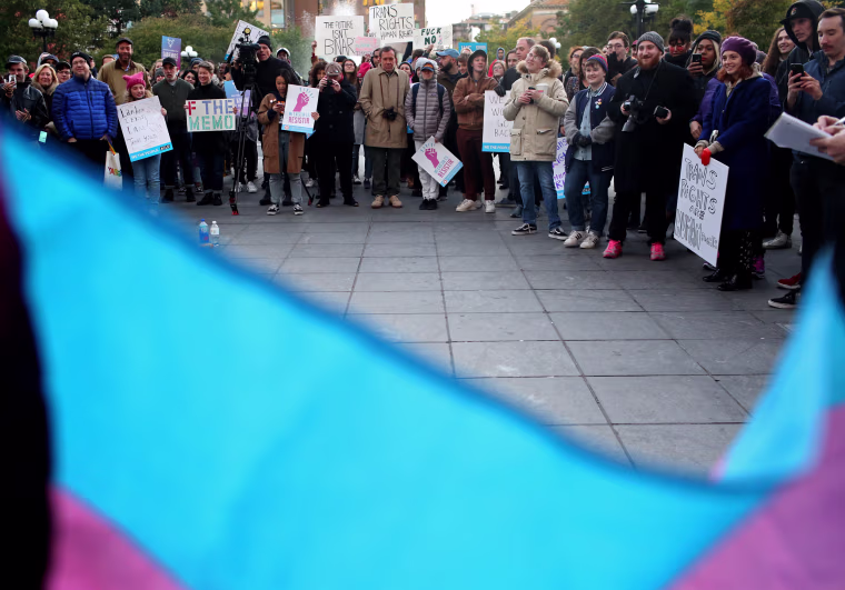 Image: Rally For Trans And GNC Rights