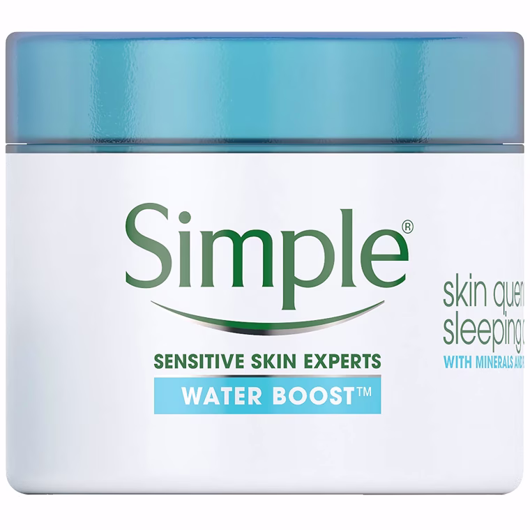 Simple Skincare Water Boost Sleeping Cream