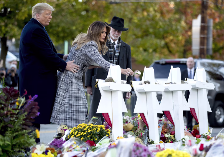 Image: Donald Trump, Melania Trump, Jeffrey Myers