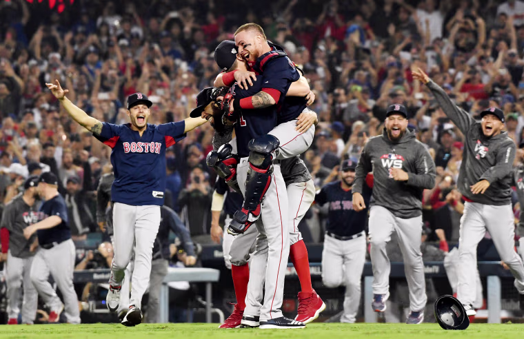 Image: ***BESTPIX*** World Series - Boston Red Sox v Los Angeles Dodgers - Game Five