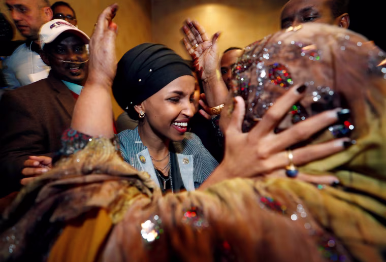 Democratic congressional candidate Ilhan Omar