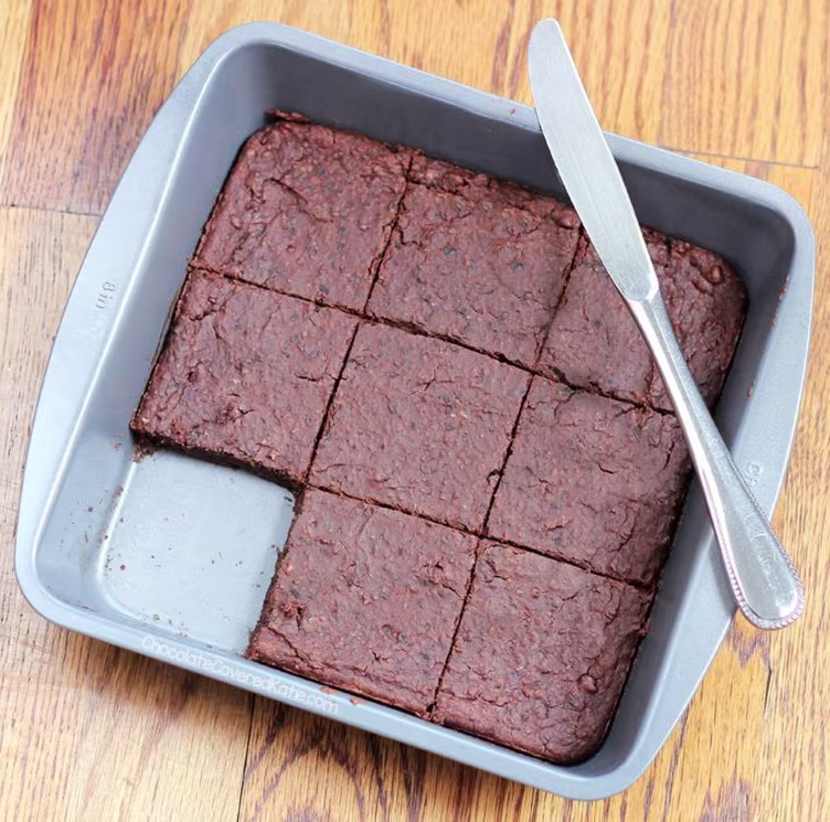 No Flour Black Bean Brownies