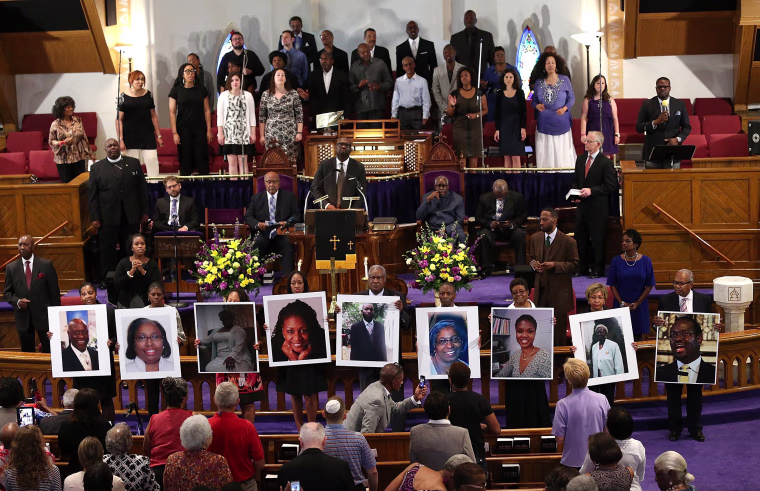 Image: Vigil Held For Victims Of Charleston Church Shooting