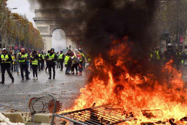 Image: France Protests