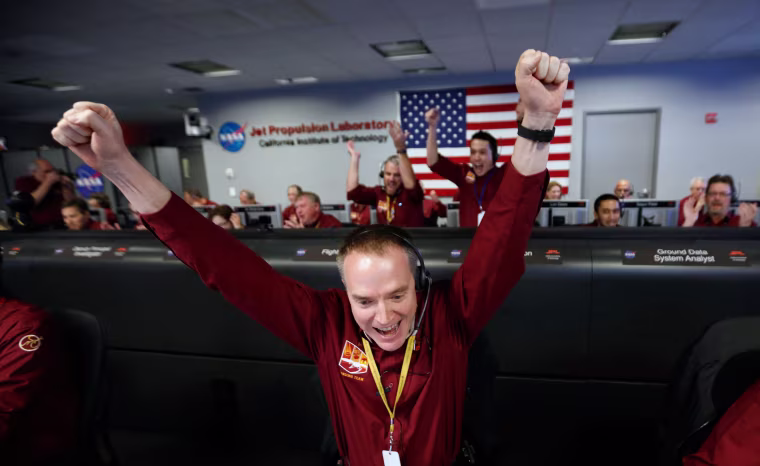 Image: TOPSHOT-US-SPACE-NASA-MARS