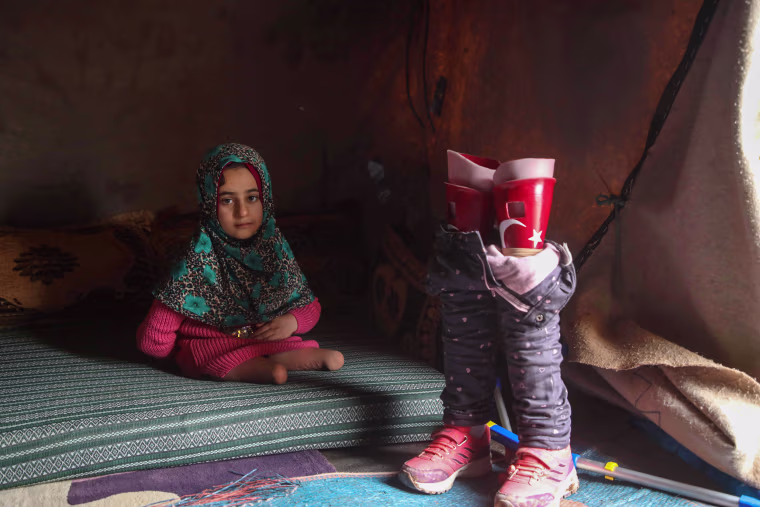 Image: TOPSHOT-SYRIA-TURKEY-CONFLICT-HEALTH