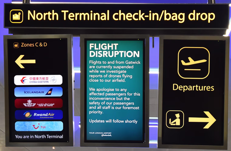 Image: London Gatwick Airport