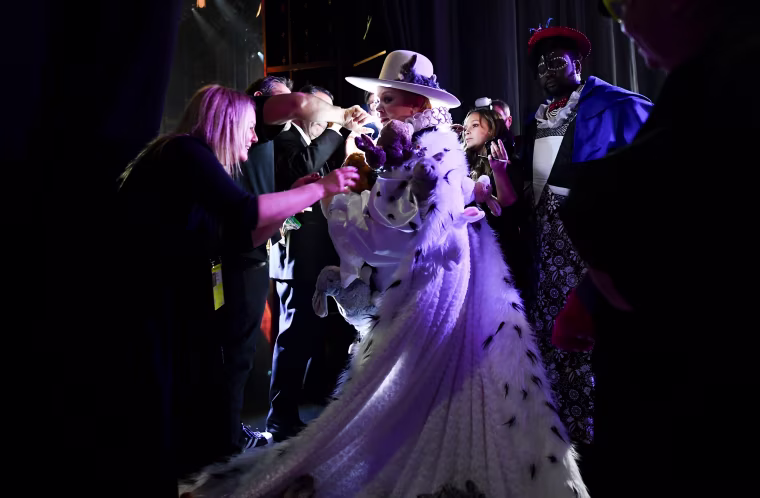 Image: US-OSCARS-BACKSTAGE