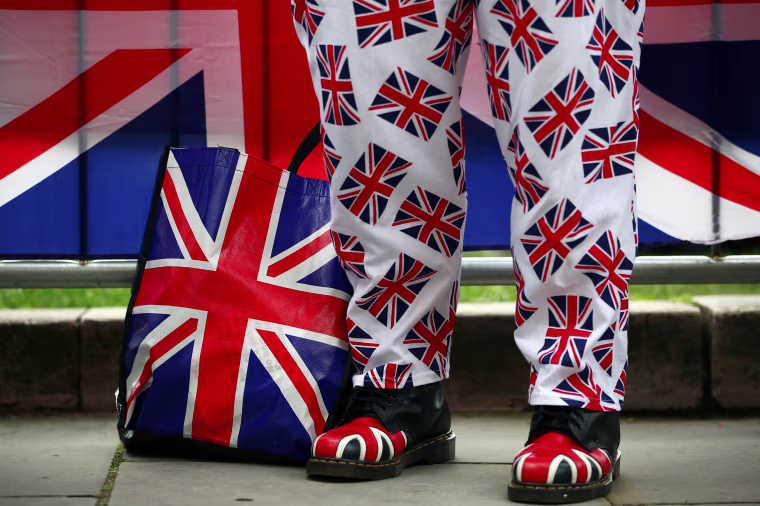 Image: A Brexit supporter