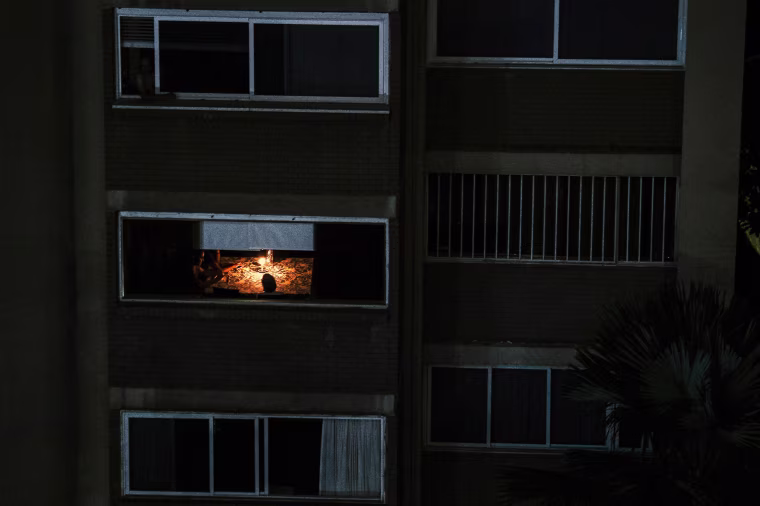 Image: TOPSHOT-VENEZUELA-CRISIS-POWER-OUTAGE