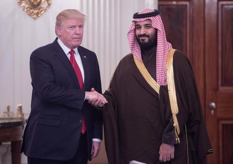 Image: Trump and Salman