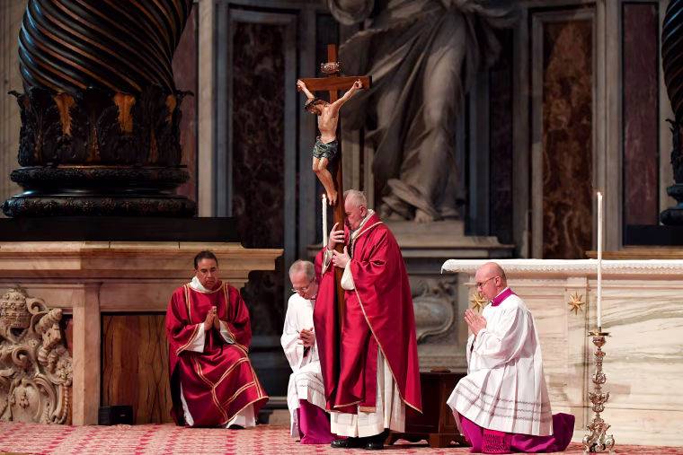 Image: VATICAN-POPE-GOOD-FRIDAY
