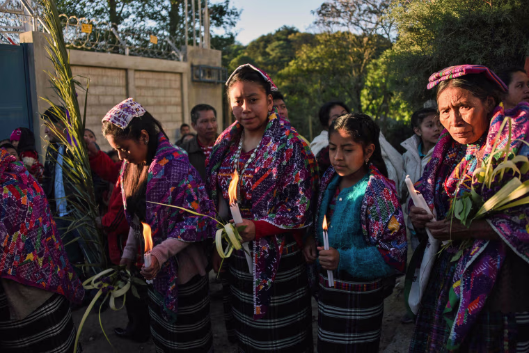 Image: GUATEMALA-RELIGION-HOLY WEEK-PALM SUNDAY