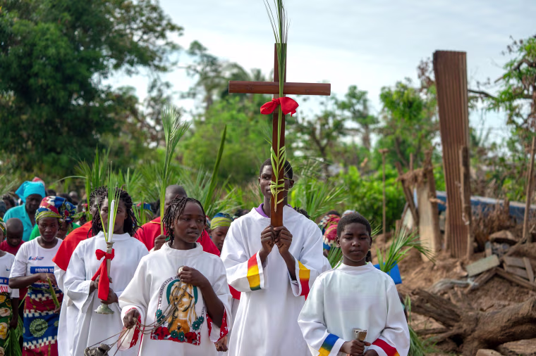 Image: MOZAMBIQUE-PALM-SUNDAY-CYCLONE