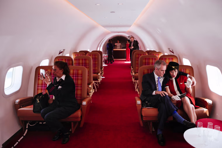 Image: TWA Hotel Opens In JFK Airport's Iconic TWA Flight Center Building