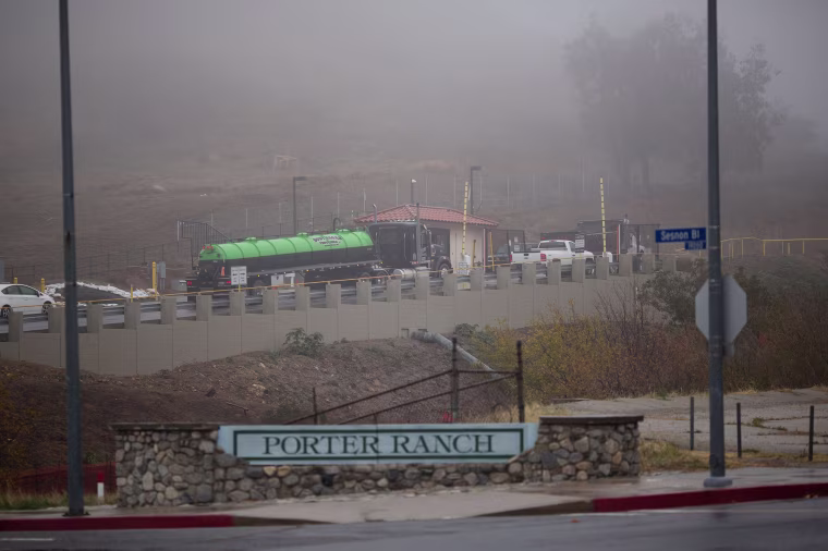 Image: Southern California Gas leak