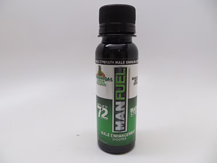 The Food and Drug Administration is advising consumers not to purchase or use Man Fuel Male Enhancement Shooter (Tropical Fruit Flavor)