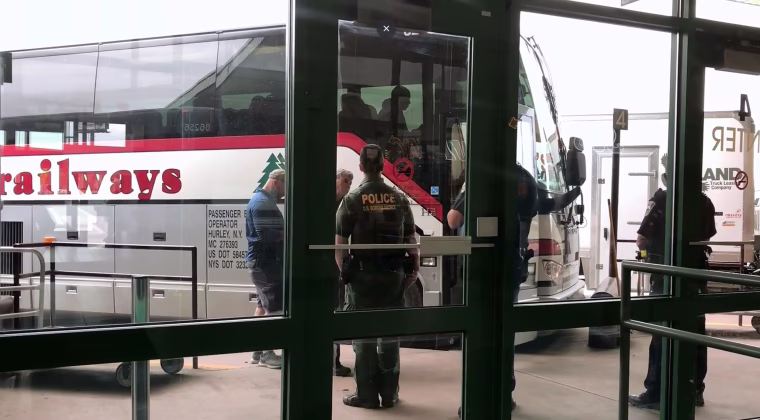 Image: Syracuse bus station