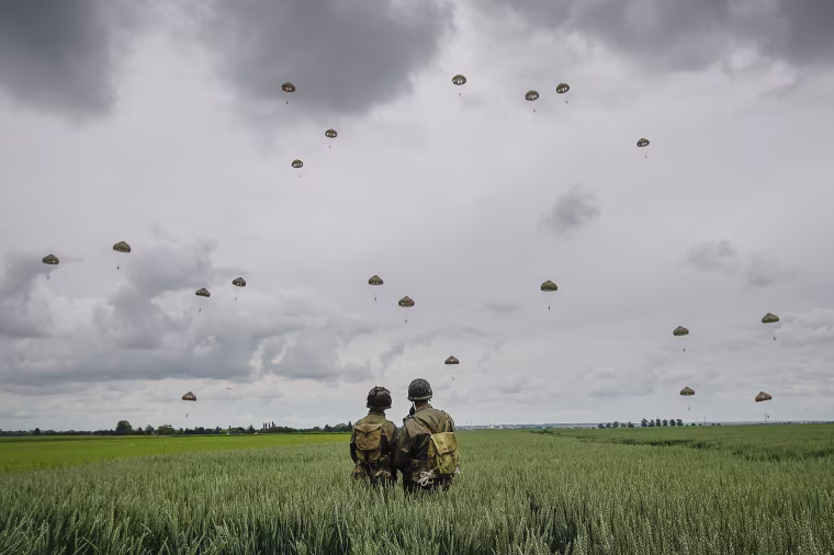 Image: ***BESTPIX*** Commemorations Begin For D-Day 75th Anniversary In Normandy