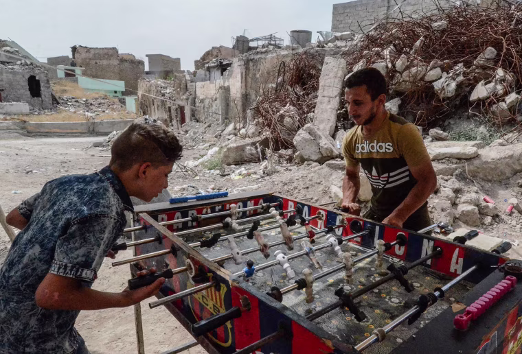 Image: TOPSHOT-IRAQ-RELIGION-ISLAM-EID AL-FITR