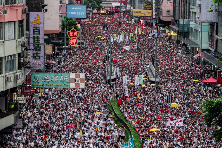 Image: Hong Kongers Protest Over China Extradition Law