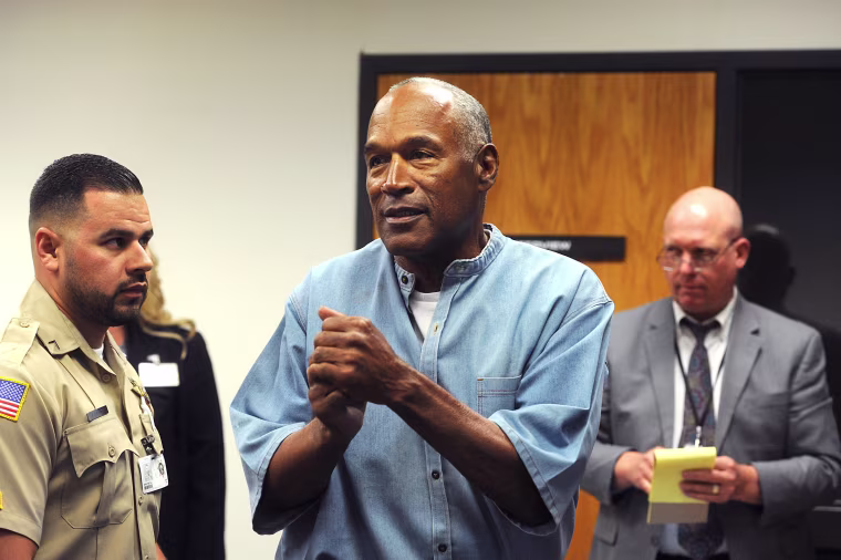 Image: O.J. Simpson Granted Parole At Hearing