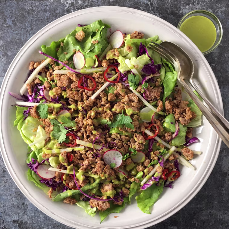 CRUNCHY CHICKEN TACO SALAD