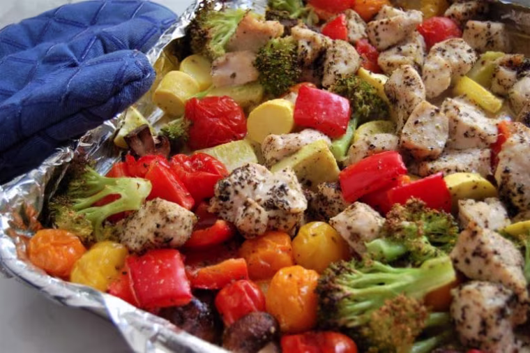 Sheet Pan Chicken &amp; Vegetables