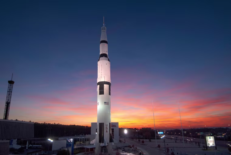 The Saturn V rocket
