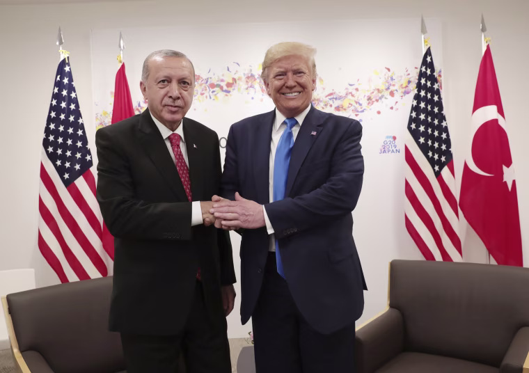 Image: Recep Tayyip Erdogan, Donald Trump