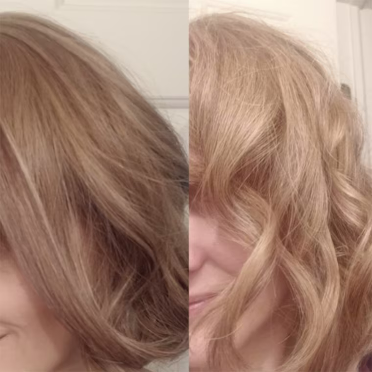 Blonde lightening spray