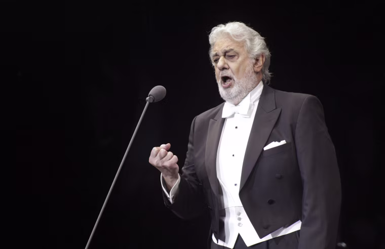 Tenor Placido Domingo performs in 2017.