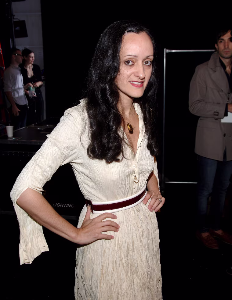 Image: FILE: Fashion Designer Isabel Toledo Dies At 59 Anne Klein - Backstage - MBFW Spring 08