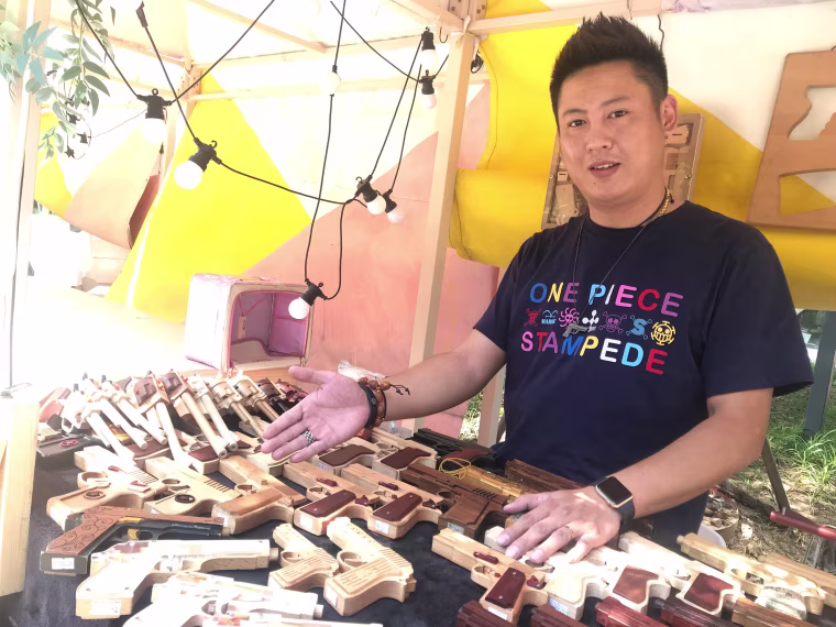 Image: Yang Fang, a toy seller in Beijing.