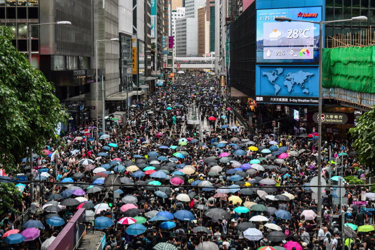 Image: HONG KONG-CHINA-POLITICS-UNREST