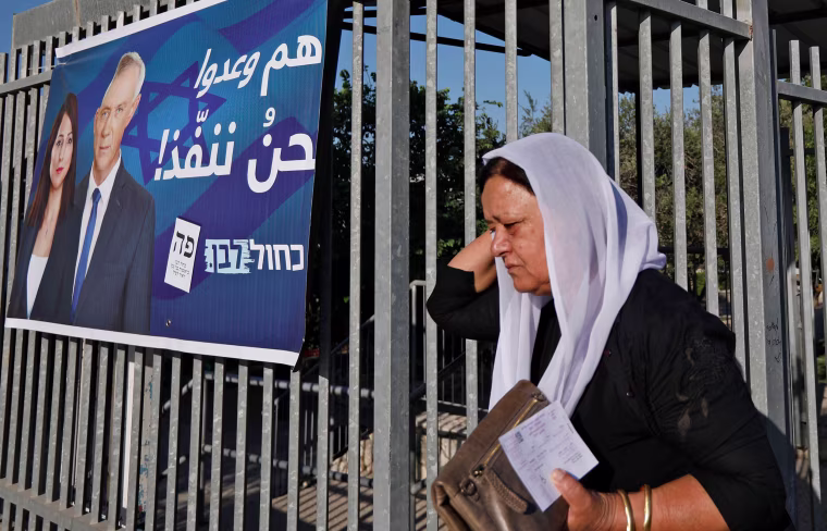 Image: Israeli election day