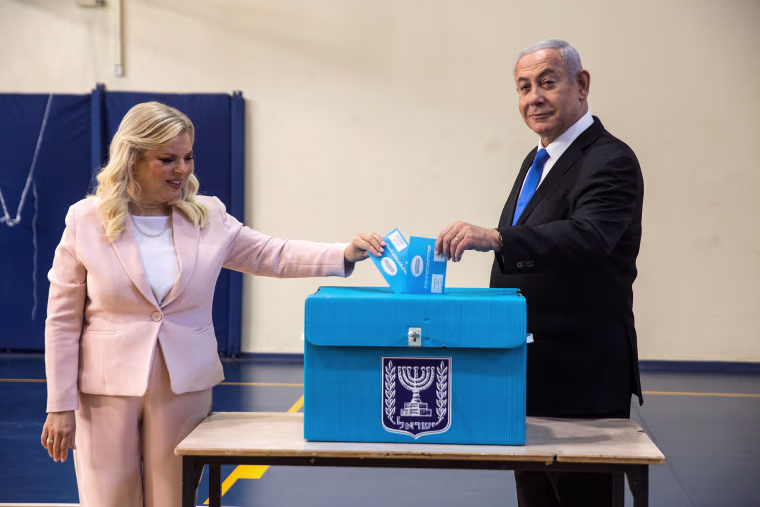 Image: Israeli election day