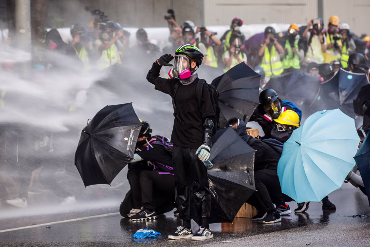 Image: TOPSHOT-HONG KONG-CHINA-POLITICS-UNREST