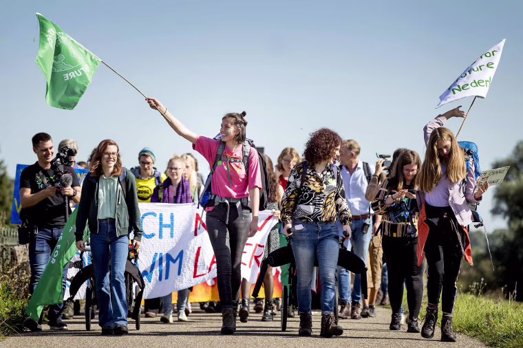 Image: NETHERLANDS-STUDENTS-CLIMATE-MARCH