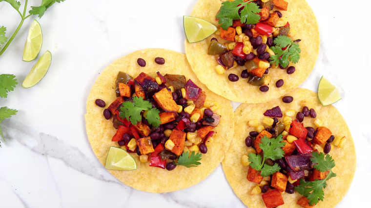 Roasted Veggie Tacos