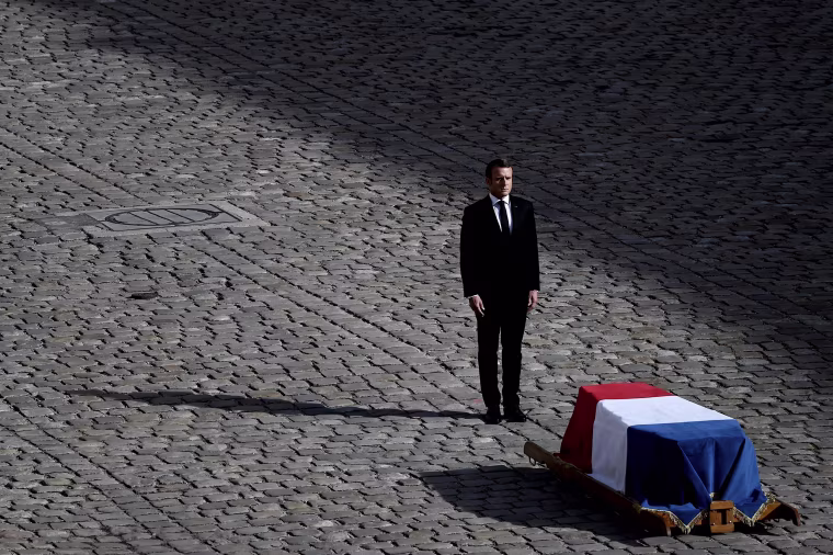 Image: TOPSHOT-FRANCE-POLITICS-CHIRAC-TRIBUTE-FUNERAL