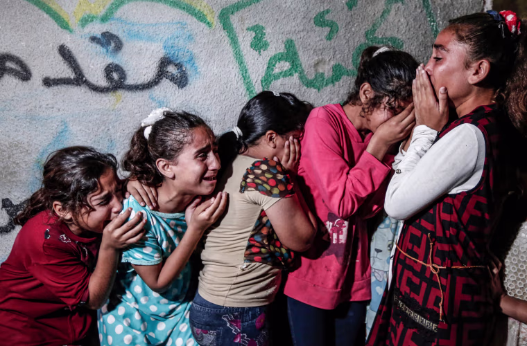 Image: TOPSHOT-PALESTINIAN-ISRAEL-CONFLICT-GAZA