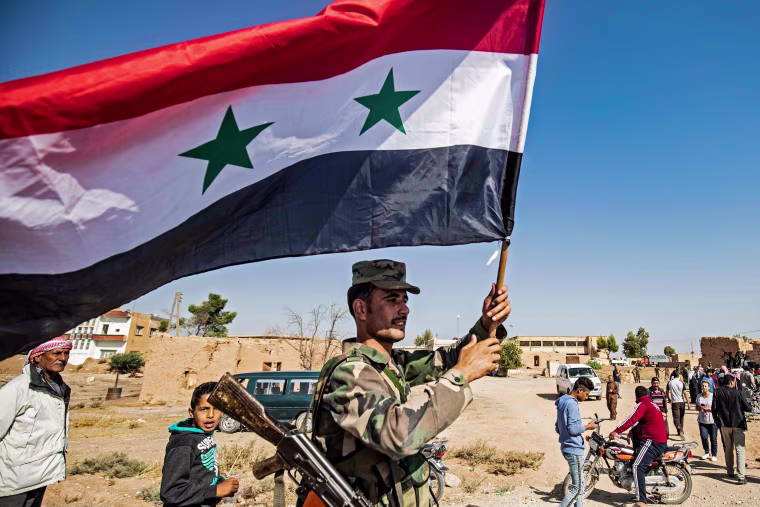Syrian regime soldier