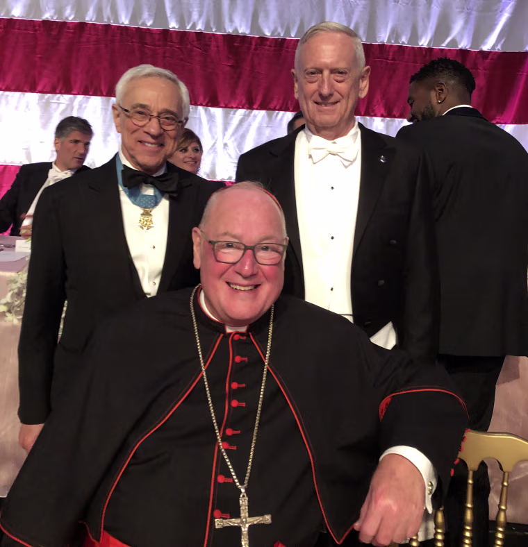 Image: Jim Mattis, Jake Jacobs, Timothy Dolan