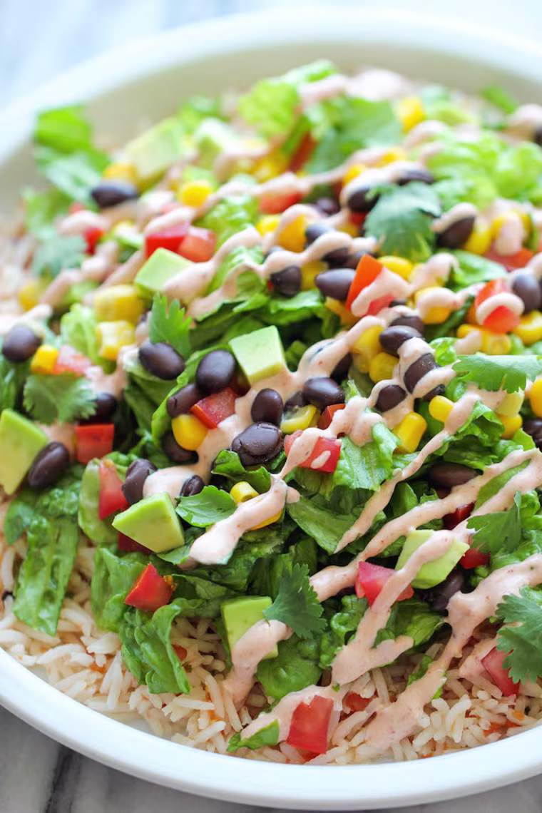 Easy Burrito Bowls